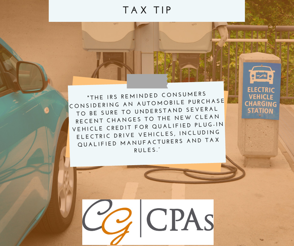 IRS reminder: Make sure to understand recent changes when buying a clean vehicle
