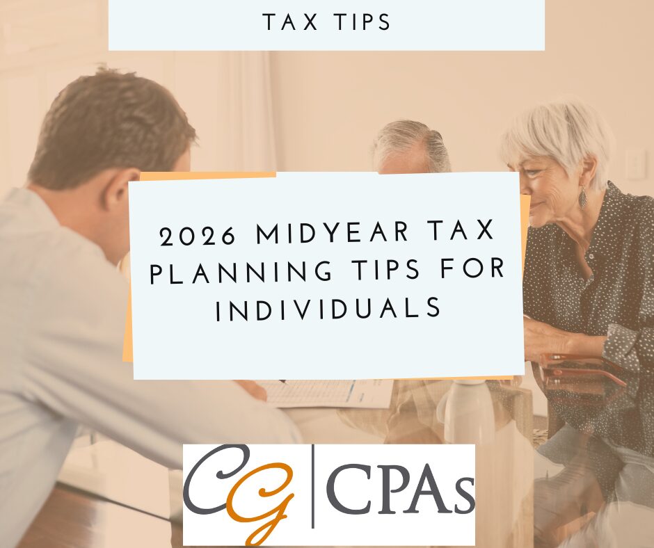 2026 Midyear Tax Planning Tips for Individuals